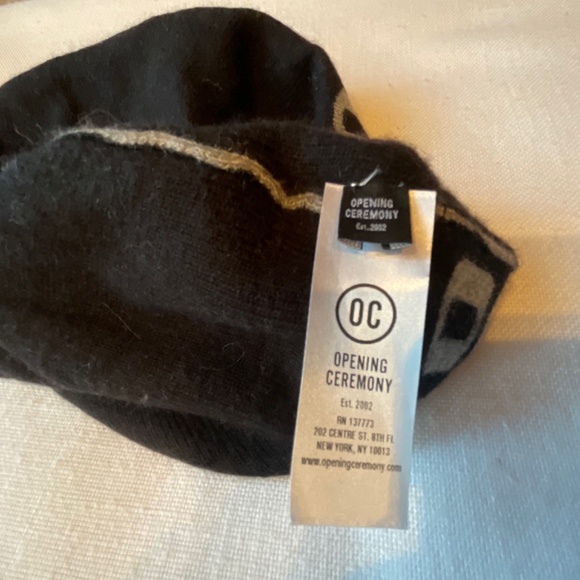 Opening Ceremony Gray Wool Logo Beret main image 10